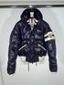 Moncler Leon Jacket Size 3 Navy Blue
